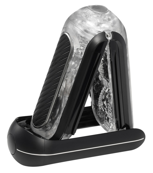 Flip Zero Electronic Vibration Black Tenga