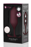 Korek analny Snug Plug 5 Dark Red b-Vibe