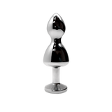 Lollypop Double Ball Metal Plug M Blue Wooomy