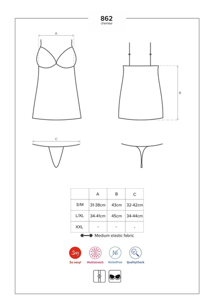 862-Che-1 Koszulka Czarna L/Xl Obsessive