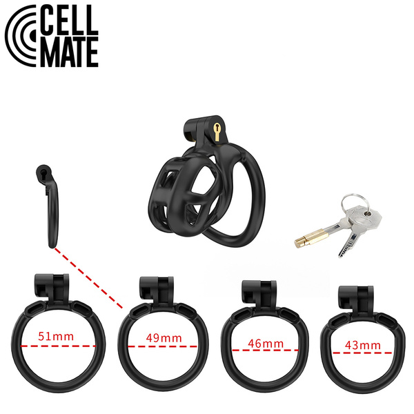 Pas cnoty Guardian Chastity Cage Black Size 0 CELLMATE