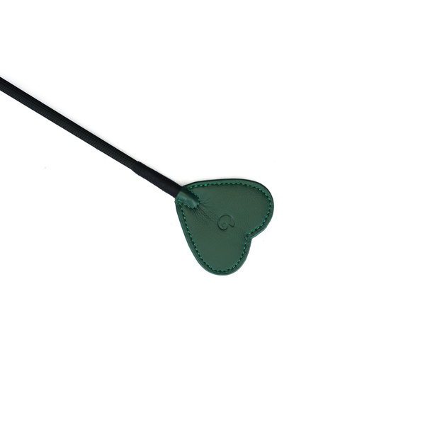 Szpicruta Mossy Chic Leather Riding Crop Liebe Seele