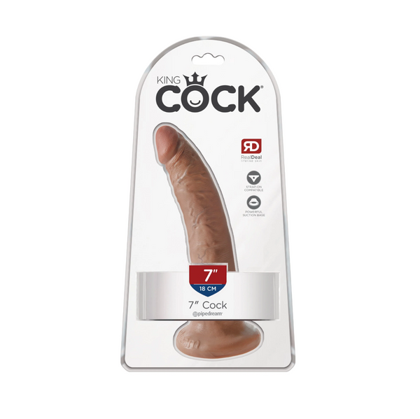 Dildo King Cock 7 Tan Pipedream