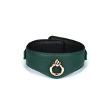 Obroża Mossy Chic Leather Curved Collar Liebe Seele