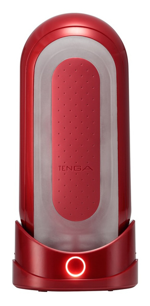 Masturbator Z Podgrzewaczem Flip 0 Red Warmer Package Tenga