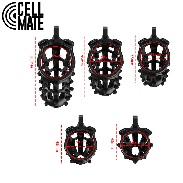 FlexiSpike Chastity Cage Size 3 CELLMATE