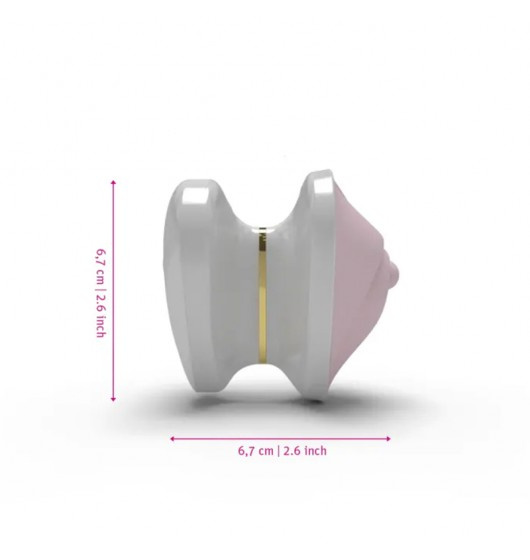 Heart'S Desire Lay-On Vibrator, Rose Mystim