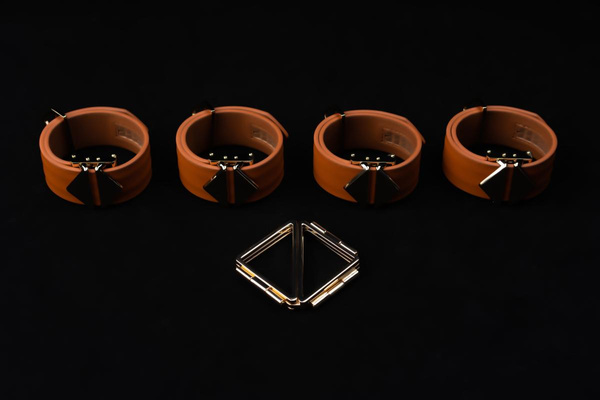 LOCKINK Hogtie Set Brown