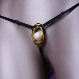 Moist Eyes G-String Clitoral Jewelry With Bead Stimulator UPKO