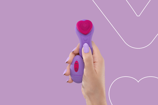 Masażer Intymny Heartgem Violet FairyGasm
