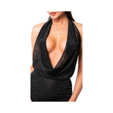 Sukienka F351 Luminara Mini Dress M Noir Handmade