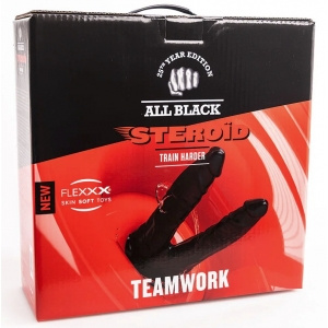 Podwójne dildo Steroid ABS03 Teamwork 25 x 7cm All Black