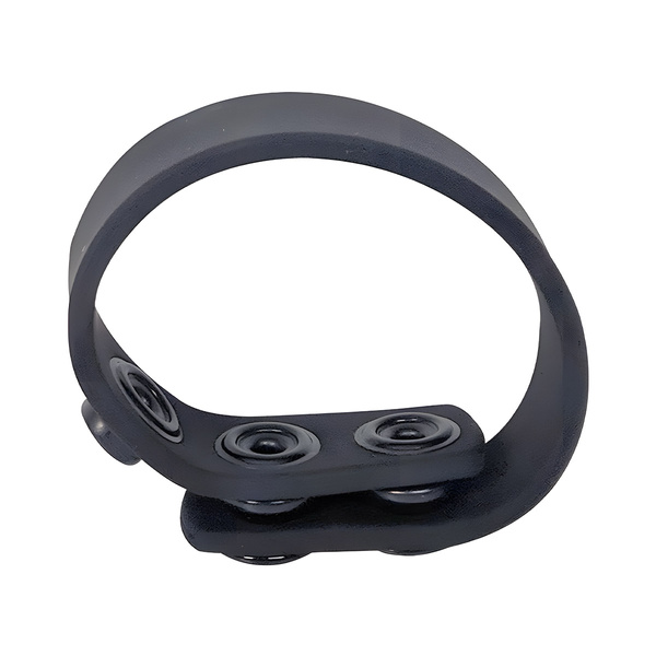 Regulowany pierścień erekcyjny 3 Snap Silicone Cock Strap Brutus