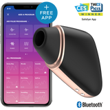 Stymulator Łechtaczki Love Triangle Black With App Satisfyer