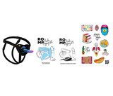 Strap-on harness with dildo Piccolo Pegging Kit Romp