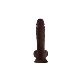 Dildo Model A 26,7 Cm Dong With Balls Mahogany Shaft