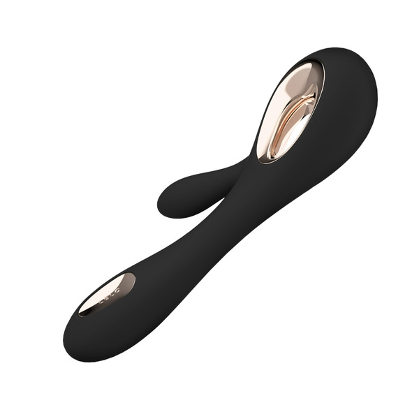 Wibrator Króliczek Soraya Wave Black Lelo