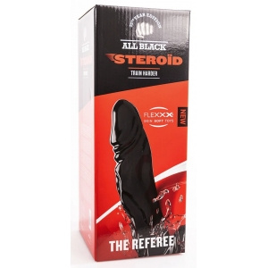 Dildo Steroid ABS17 The Referee 39 x 10.5cm All Black