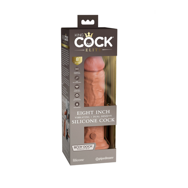 King Cock Elite Silicone Dual Density Cock 8