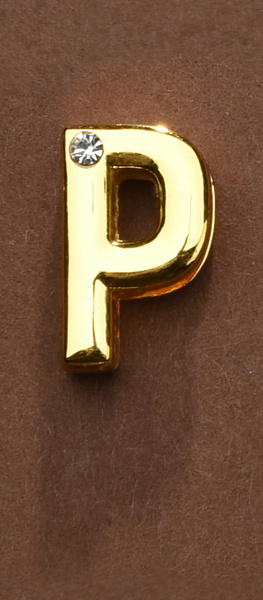 Letter for Personalizing Collar or Handcuffs Upko Letter P UPKO