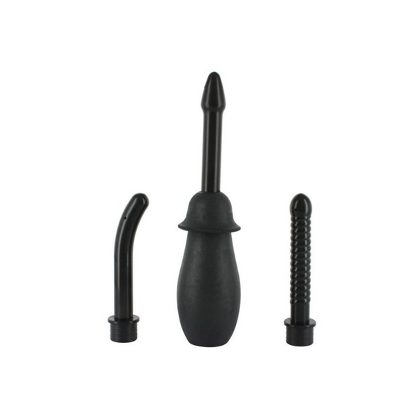 Gruszka Analna Seven Creations Douche Unisex Black Blush