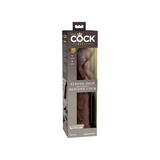 Dildo 28cm King Cock Elite Dual Density Silicone Cock Brown
