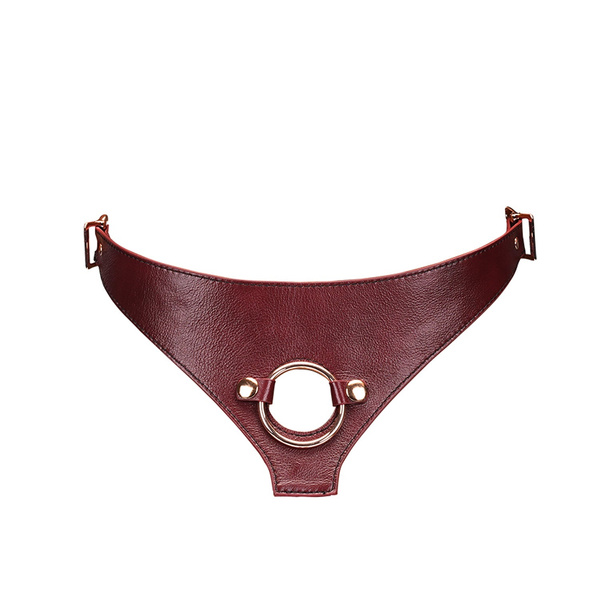 Liebe Seele Wine Red Strap-on Harness 