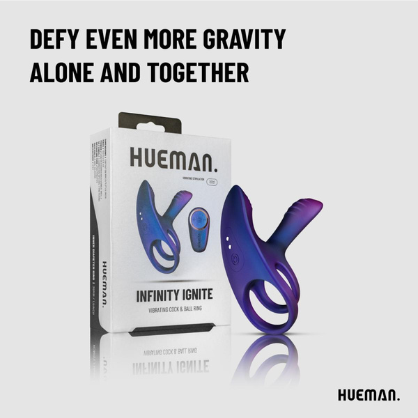 Pierścień Erekcyjny Vibrating Cock Ring Hueman