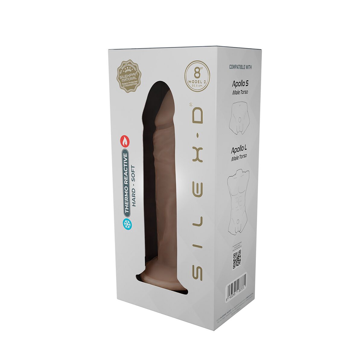 DOVELAND - Silexd silikónové dildo 15 cm Model 2 6" Telo