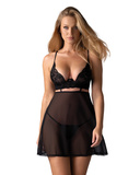 Nutris babydoll i stringi  XL/2XL Obsessive