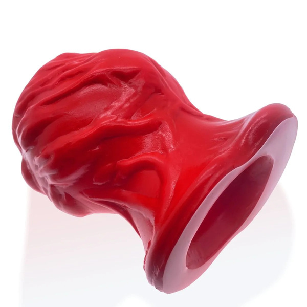 Pighole Squeal FF Veiny Hollow Plug Red Oxballs