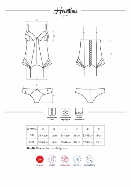 Obsessive Heartina L/XL