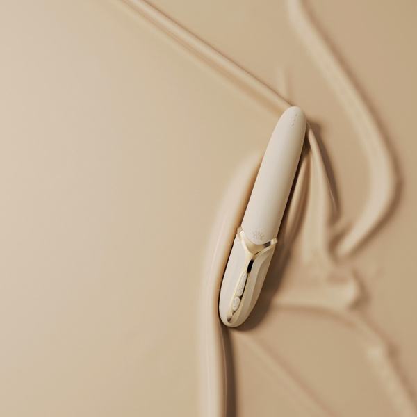 Wibrator Oralny Eva Ivory White Zalo