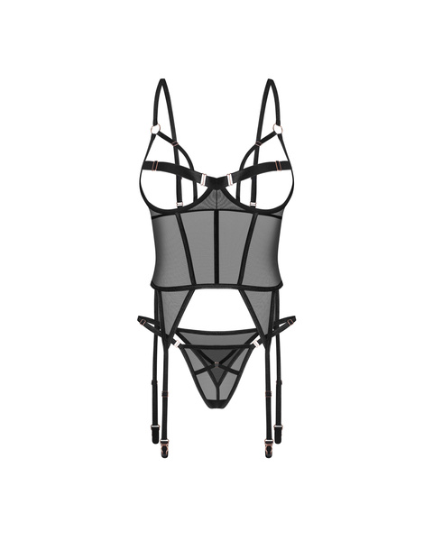 Euridia Corset & Thong XL/2XL Obsessive