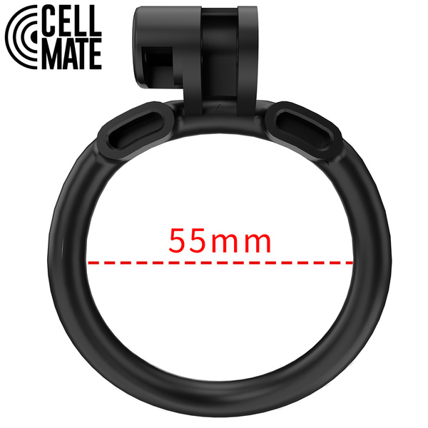 Centurion Chastity Cage Black Size 4 CELLMATE