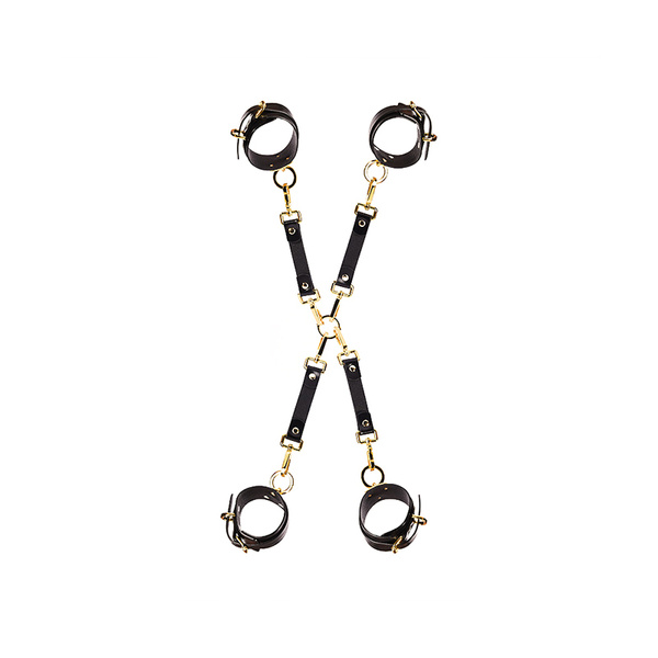 UPKO Bondage Boutique Leather Hogtie Handcuff Connector