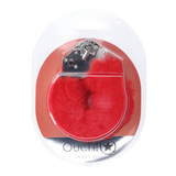 Ouch! Heavy-duty Fluffy Handcuffs Red