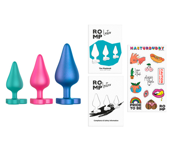 Set of anal plugs Luster Romp
