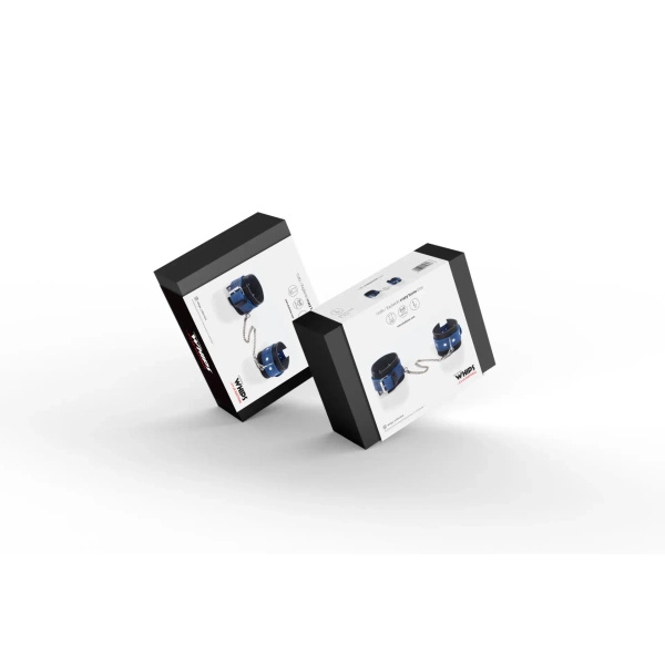 Kajdanki Crazy Horse Blue L Whips