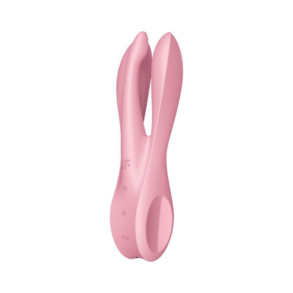 Stymulator łechtaczlki Threesome 1 pink Satisfyer