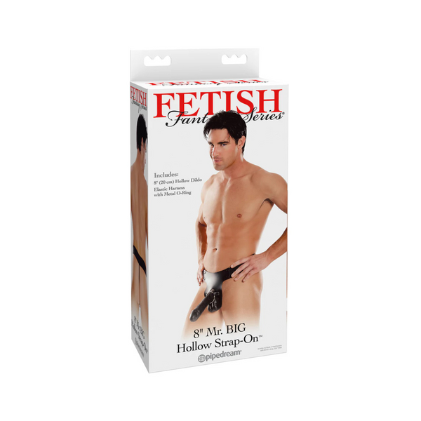 Pusty Strap-On 20Cm Fetish Fantasy Series Mr. Big Black Pipedream