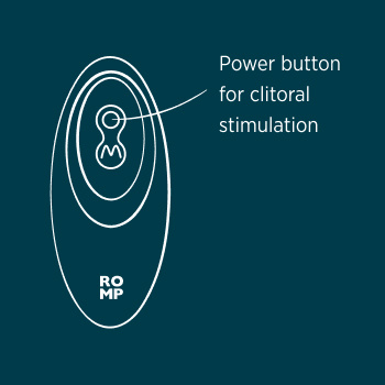 Double stimulator clitoris and G-spot Reverb Lilac Romp