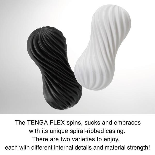 Masturbator Flex Rocky Black Tenga
