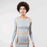 MAZE Arrow Dress Brown Bijoux Indiscrets 