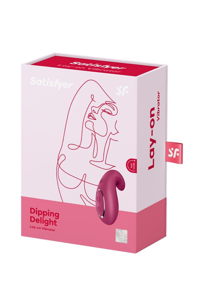 Stymulator łechtaczki Dipping Delight berry Satisfyer