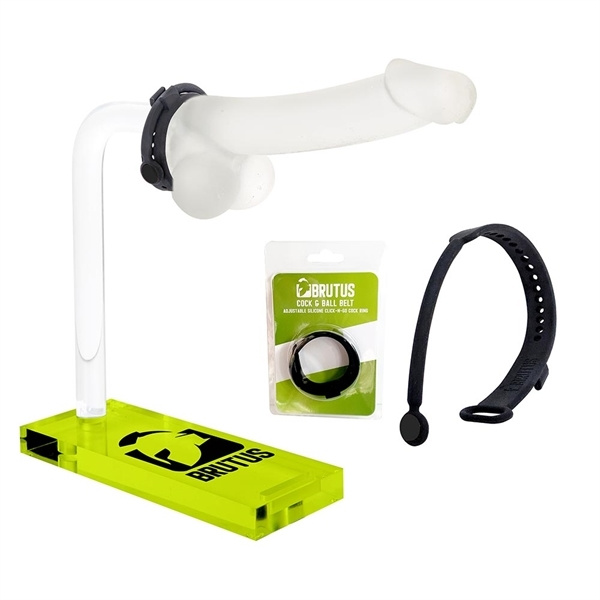 Pierścień erekcyjny Adjustable Click-N-Go Cock Ring Brutus