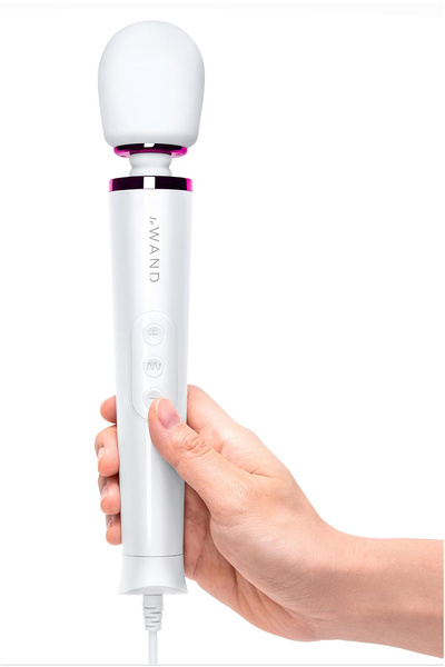 Masażer Do Ciała Le Wand Powerful Petite Plug In White le WAND