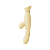 Wibrator Wielofunkcyjny Rose Thruster Lemon Yellow Zalo
