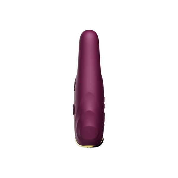 Vibrating Nipple Clamps Nave Velvet Purple Zalo