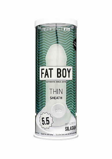 Nakładka Na Penisa Fat Boy Thin Clear Perfect Fit